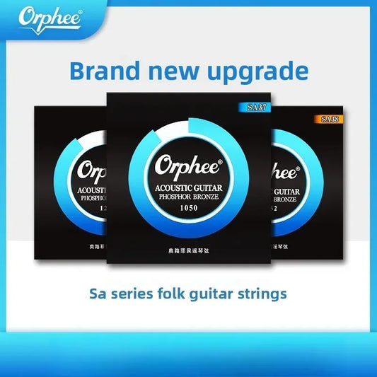 Orphee SA37 SA38 SA39 String Acoustic Guitar Strings Phosphor Bronze Peaceful Pleasures Health and Wellness