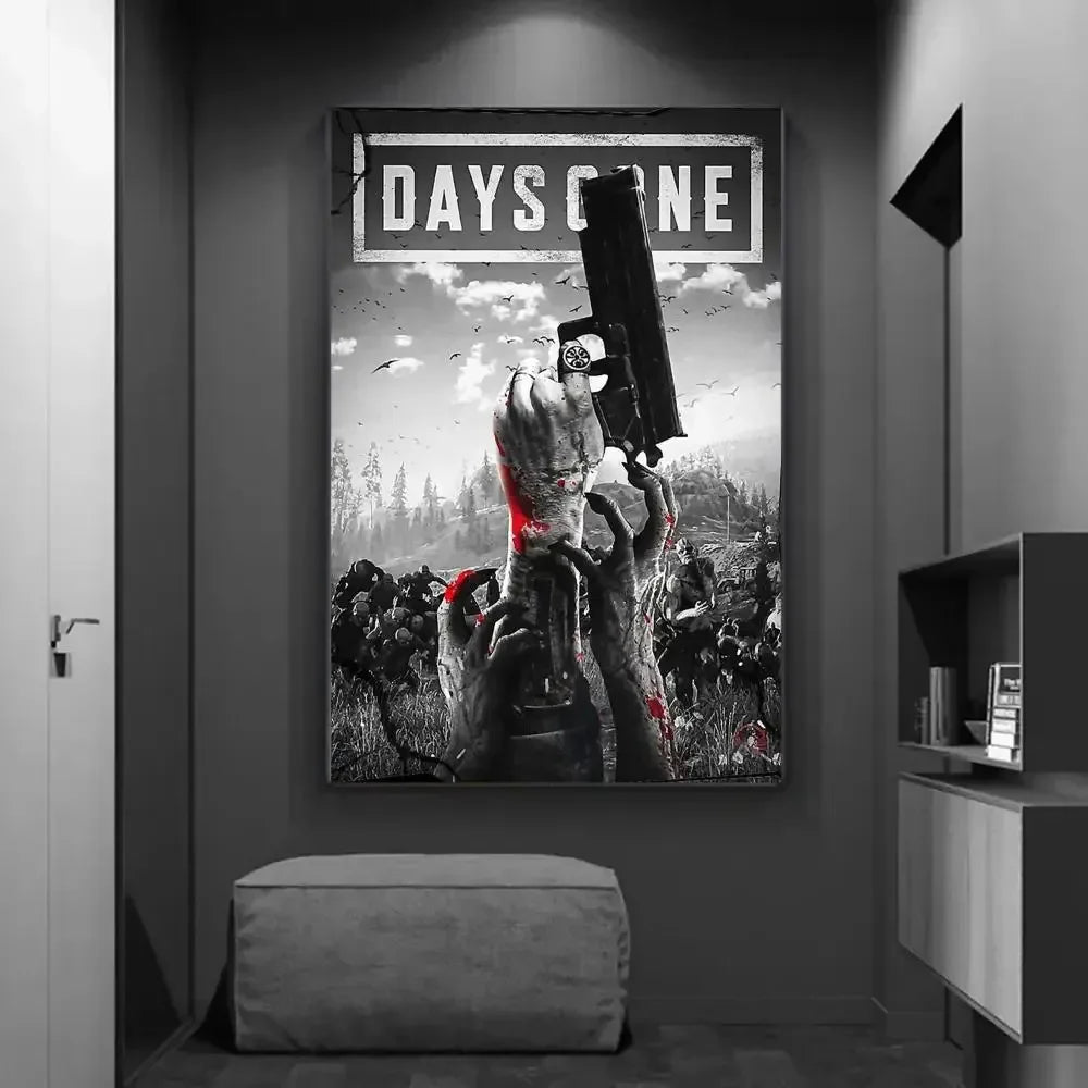Days Gone Canvas Painting Prints & Posters HD Quality Wall Art for Study Living Room Bedroom Home Decor Peaceful Pleasures Health and Wellness 5 20x30cm Unframed