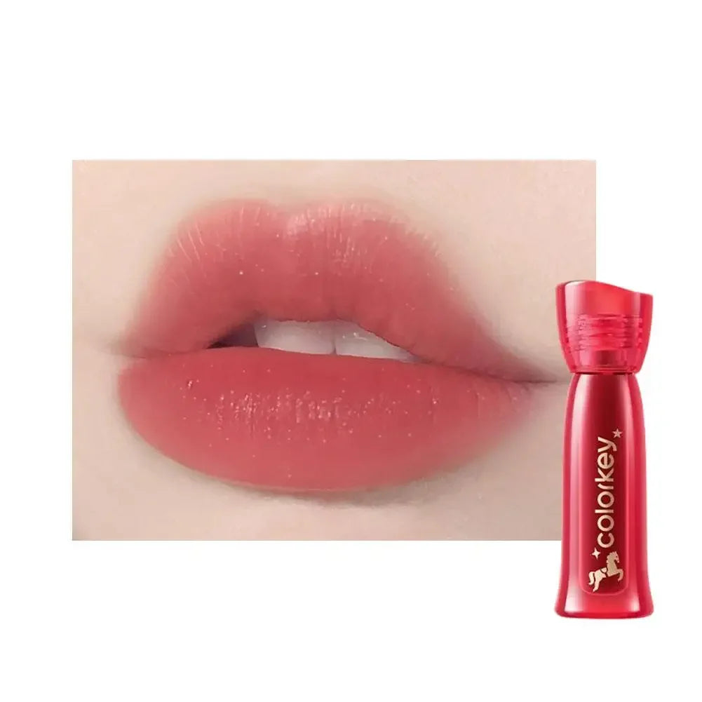 COLORKEY [Year of the Horse Limited Edition] Water Mist Lip Glaze Set Unique Gift Box Matte Velvet Lipstick Eyeshadow Makeup Peaceful Pleasures Health and Wellness R510