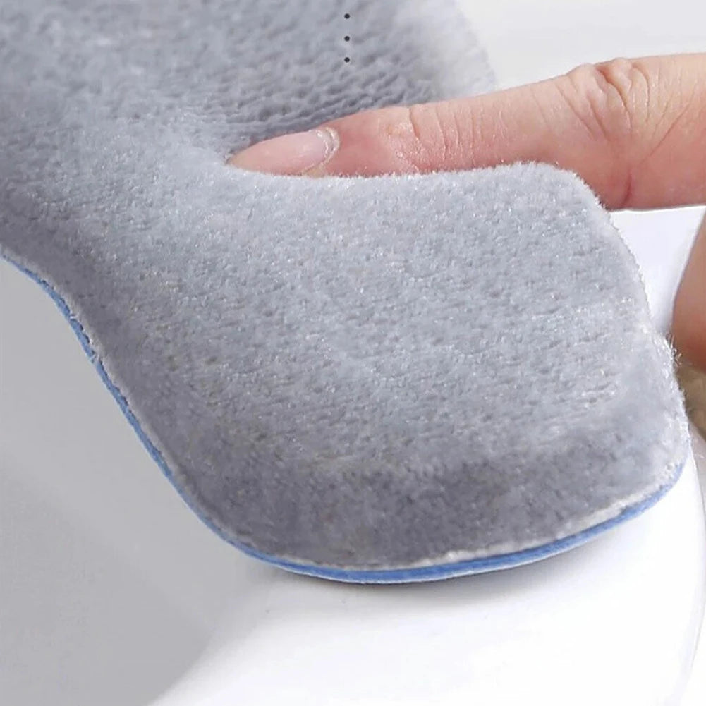 Bathroom Toilet Cushion Washable Soft Warmer Mat Cover Pad Warm