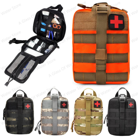 Life bag, outdoor first aid kit, large-sized SOS bag, hunting first aid kit, tool kit, Molle EMT first aid kit Peaceful Pleasures Health and Wellness