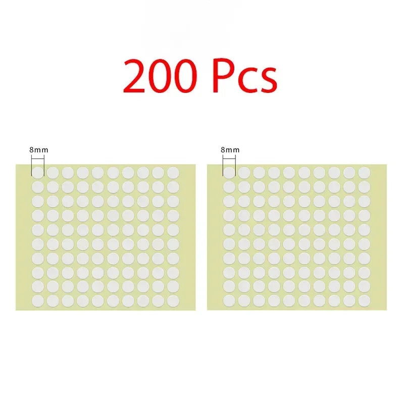 Candle Wick Adhesive Dots – Double-Sided Stickers for Candle Making Candle Making Supplies Peaceful Pleasures Health and Wellness 8mm 200pcs