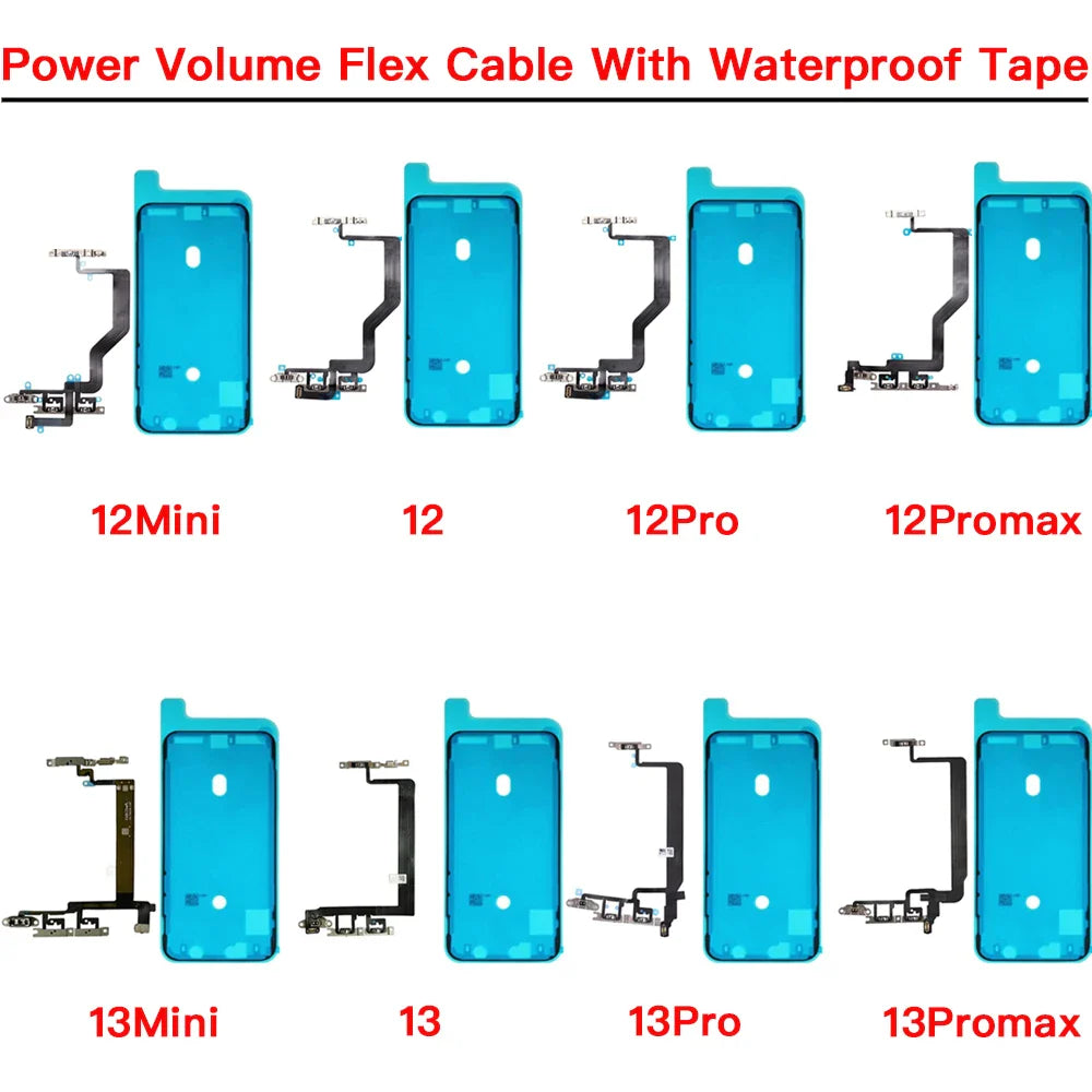 Power & Volume Button Flex Cable for iPhone 12 & 13 Series