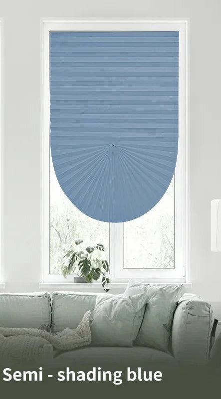 Self-Adhesive Pleated Window Blinds | Cordless No-Drill Shades