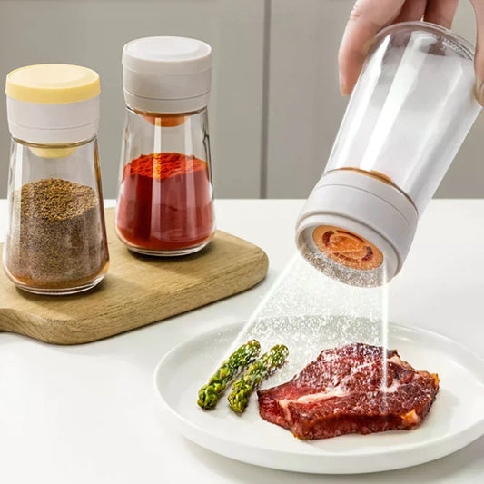 Glass Salt Dispenser | Measuring Shaker & Moisture-Proof Design Salt Shaker Dispenser Oasis Select