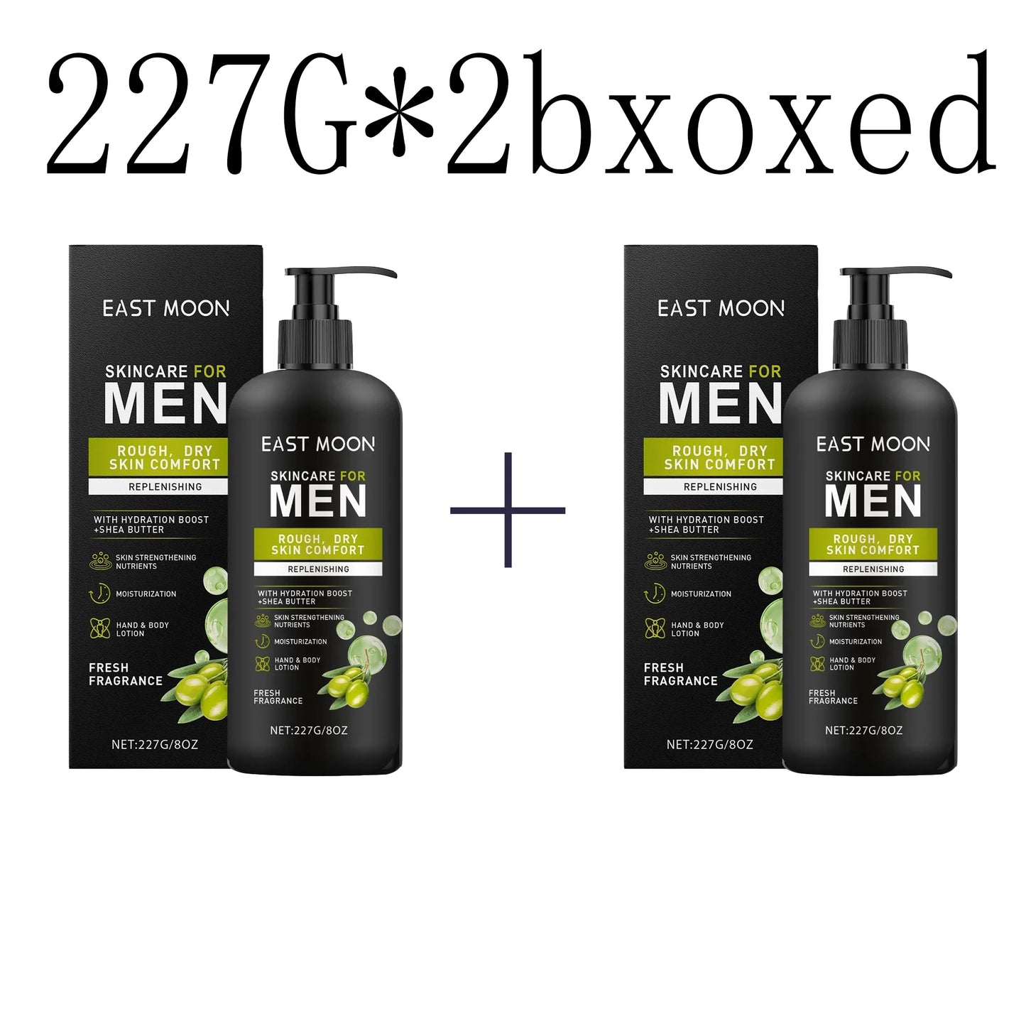 East Moon Men's Body Lotion – Moisturizing Nourishing Cream