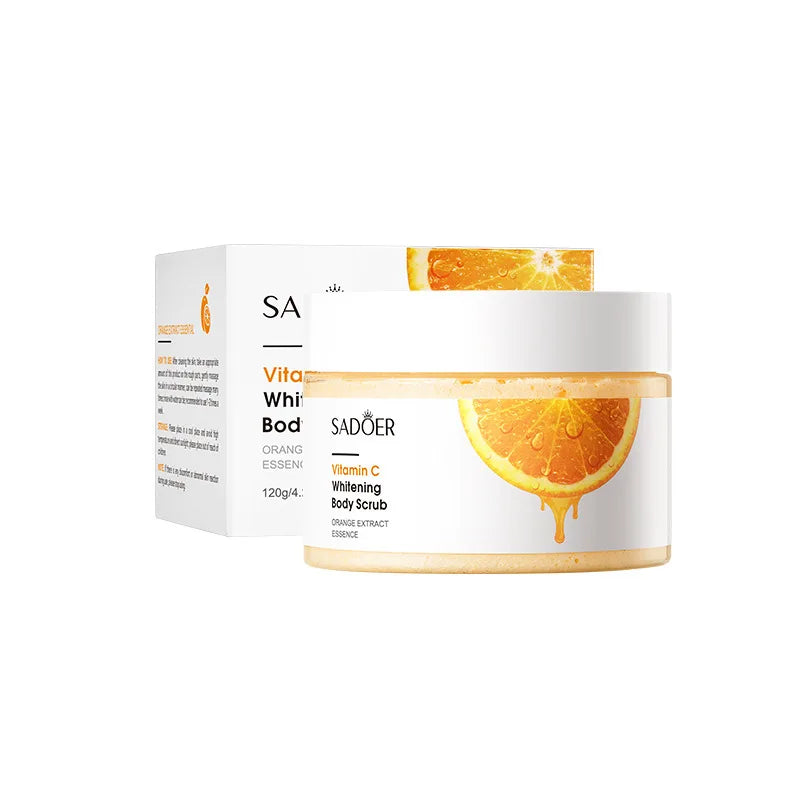 SADOER Vitamin C Body Scrub – Brightening Exfoliating Cream