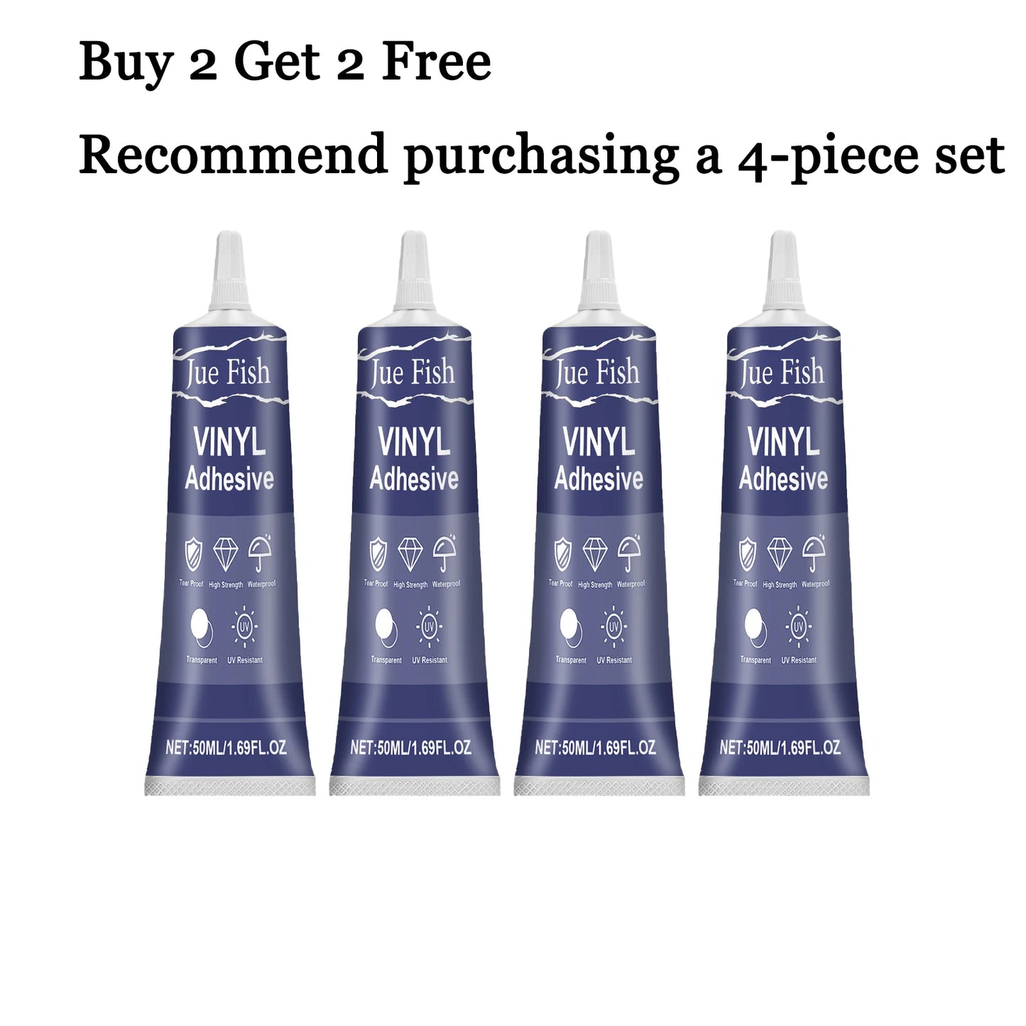 50ml Vinyl Repair Kit – Waterproof Patch Glue for Inflatables