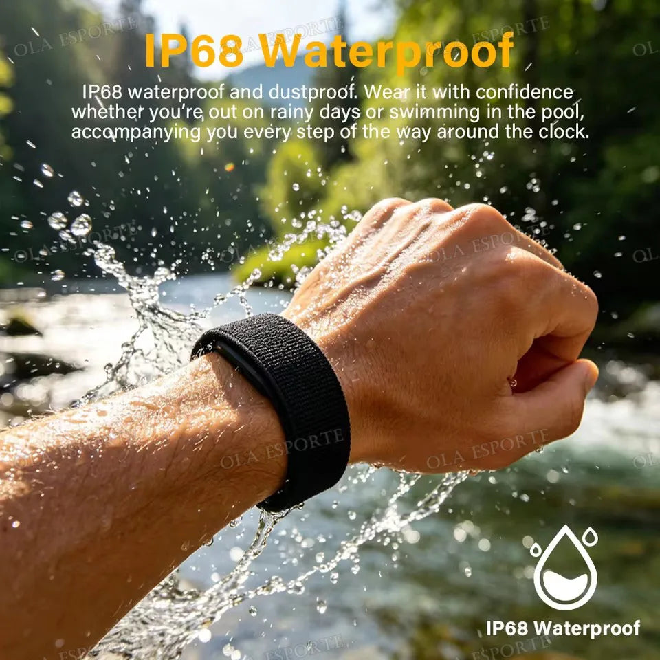 2026 Sport Fitness Tracker Smart Bracelet Men Women Heart Rate Sleep Blood Pressure Monitor Pedometer Waterproof Smartwatch Band Peaceful Pleasures Health and Wellness