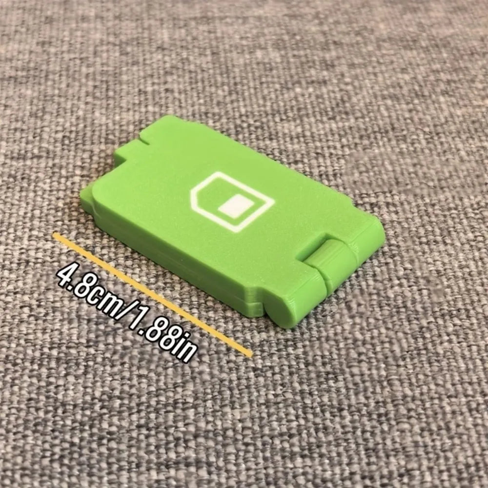 Memory Card Storage Box Portable Micro SD Card Holder Protective Case Compatible with SD SDHC SDXC Micro SD Cards Peaceful Pleasures Health and Wellness