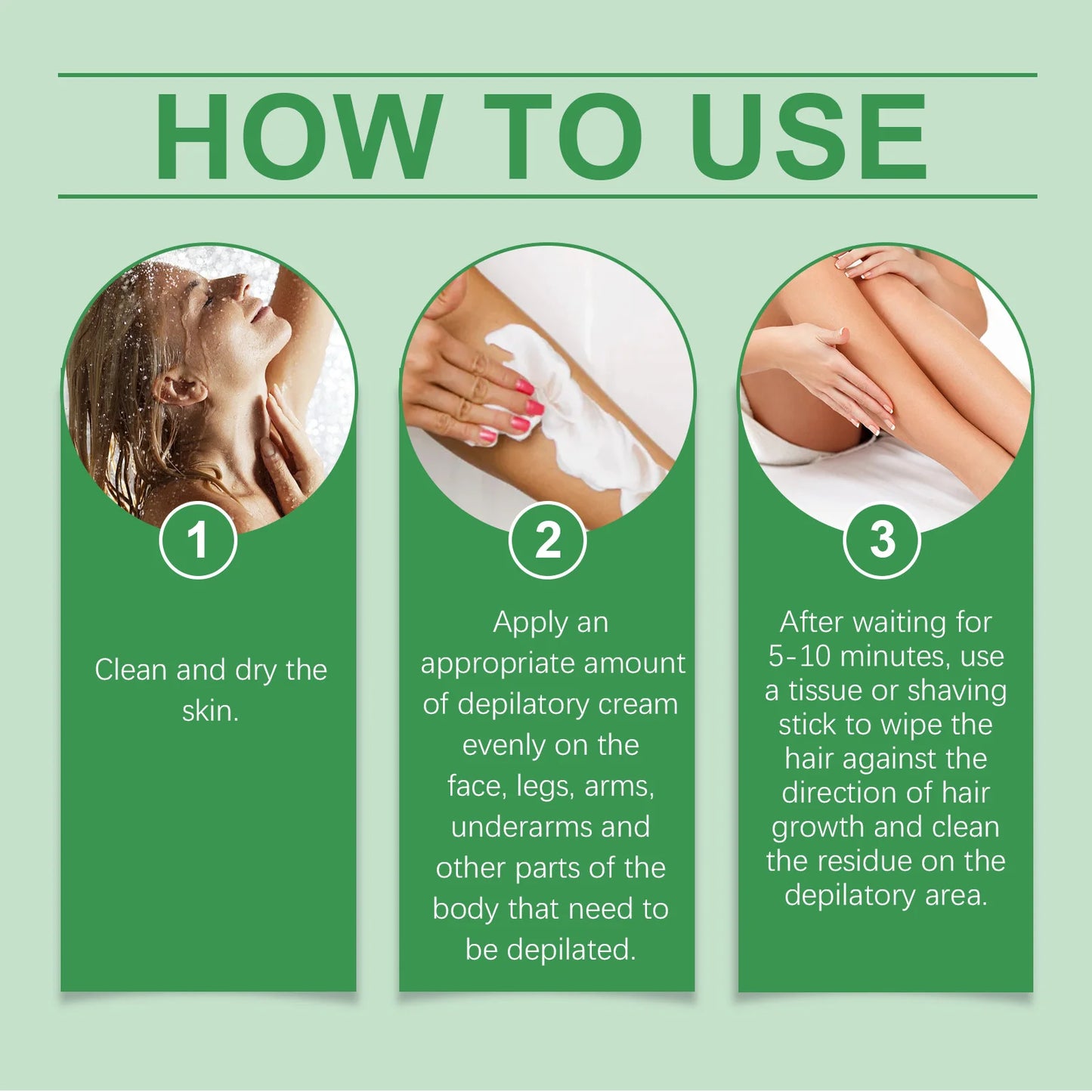 OceAura Avocado Hair Removal Cream | Smooth Skin 30g