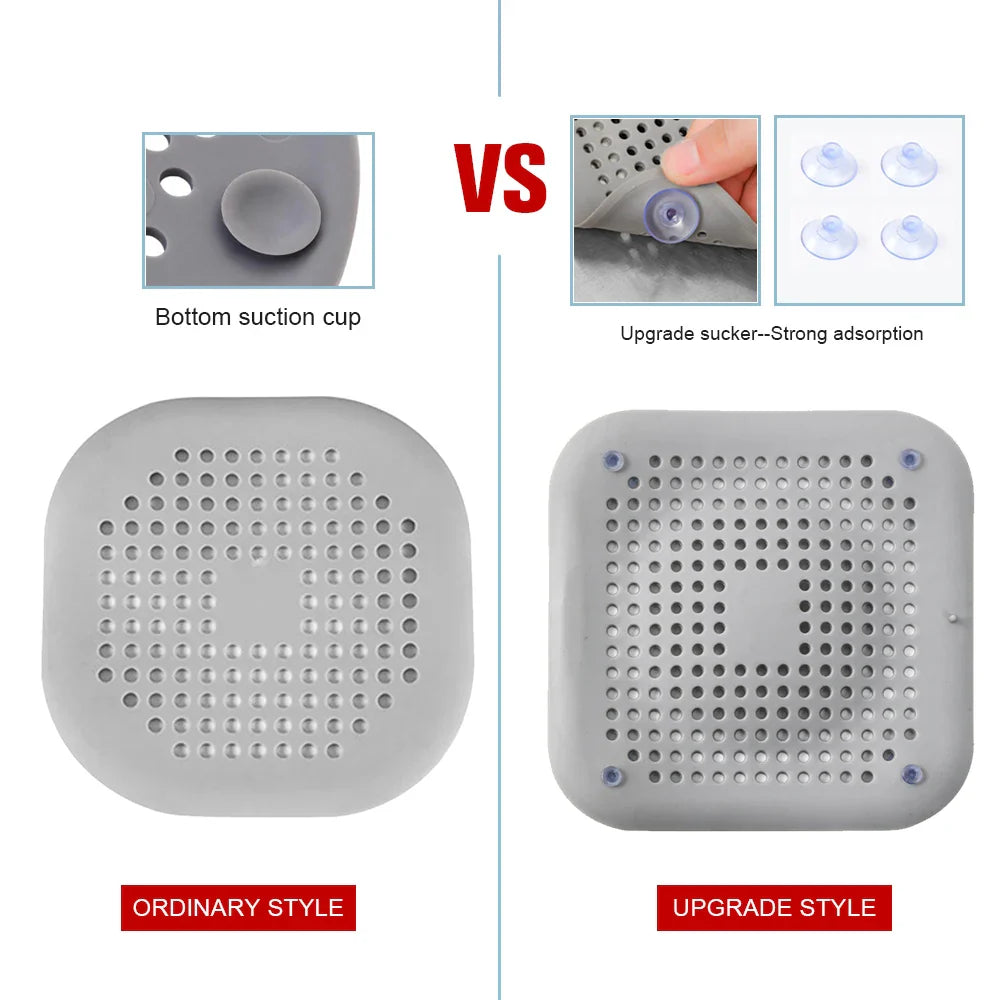 Silicone Hair Catcher Drain Strainer – Sink, Shower & Bathtub