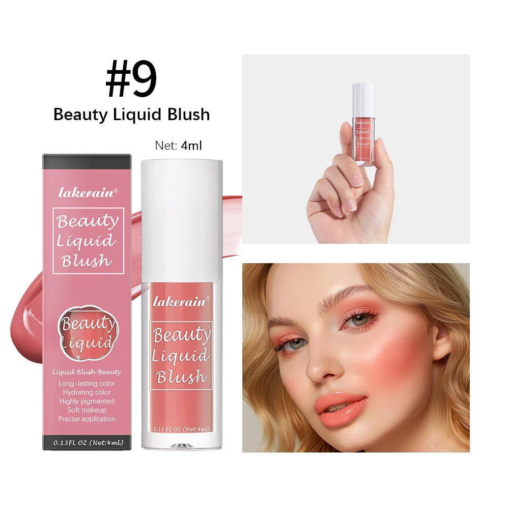 Waterproof Liquid Blush – Multi-Use Cheek & Lip Tint | 9 Shades