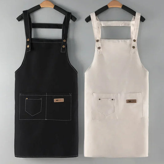 A Black Professional Stylist Apron Waterproof Hairdressing Coloring Shampoo Haircuts Cloth Wrap Hair Salon Tool Barber Apron Peaceful Pleasures Health and Wellness