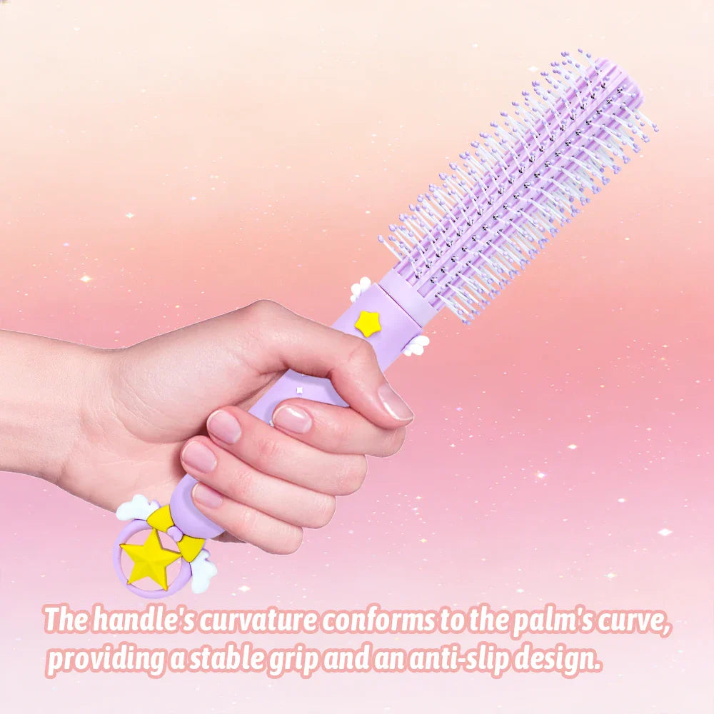 Magic Round Hair Brush – Thermal Curling & Blow Dry Tool
