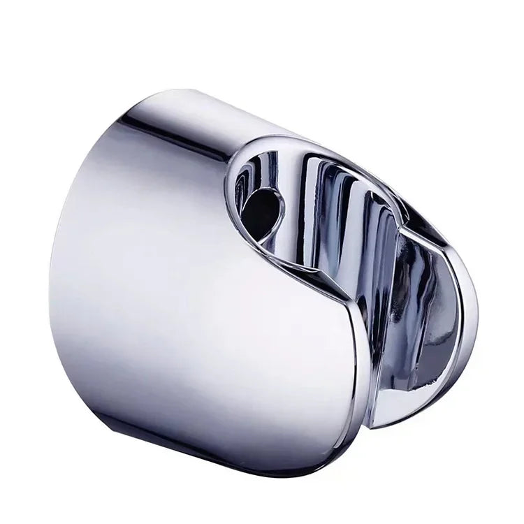 Adjustable Wall-Mount Shower Head Holder – Chrome ABS Bracket