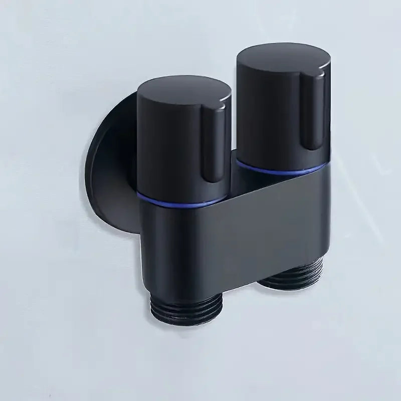 Stainless Steel Handheld Bidet Sprayer Set | Dual Outlet Valve