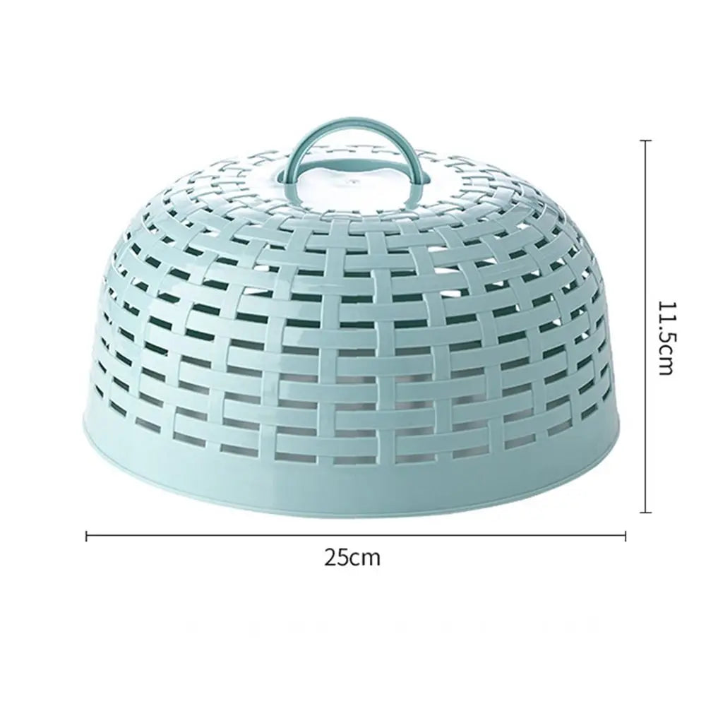 Anti Mosquito Fly Food Cover Durable Dustproof Kitchen Accessories Mesh Cage Plastic Round Vegetable Cover Home Kitchen Peaceful Pleasures Health and Wellness