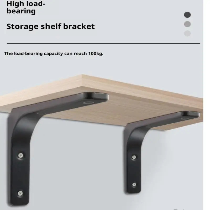 1PC Wall Mounted Shelf Angle Brackets Industrial Floating L Shelf Bracket Thick Heavy Duty Peaceful Pleasures Health and Wellness
