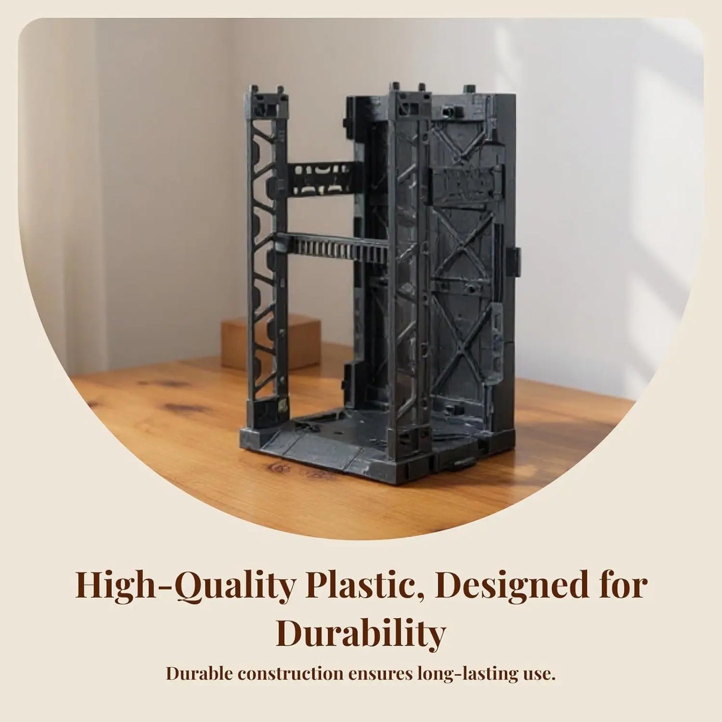 Interlocking Action Figure Display Base – Connectable Model Stand