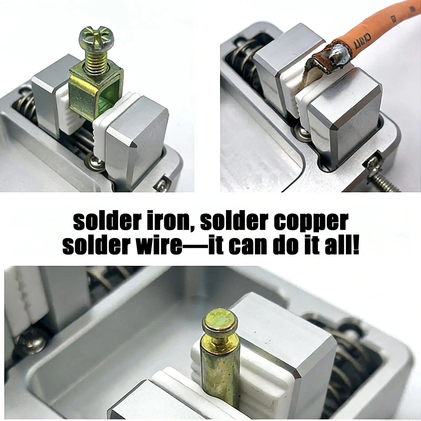 Adjustable Soldering Clamp Stand | Heat-Resistant PCB Fixture Soldering Clamp Stand Peaceful Pleasures Health and Wellness