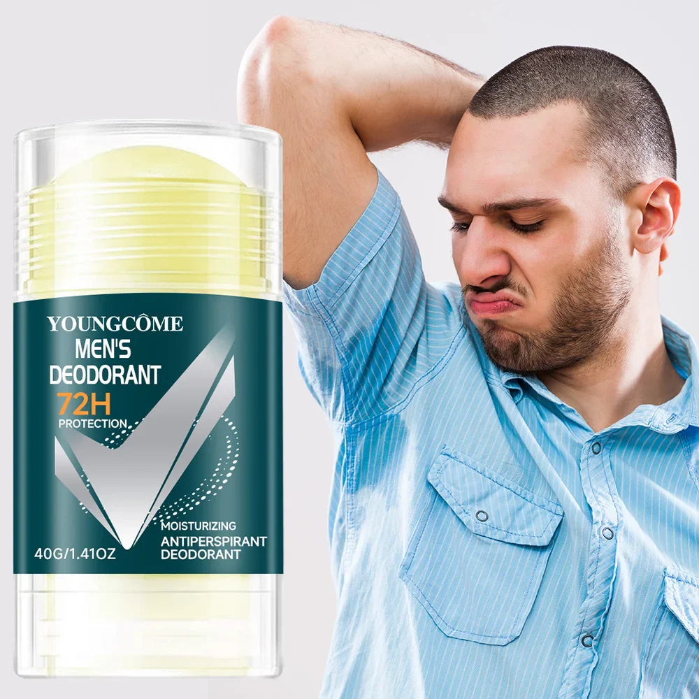 YOUNGCOME Aluminum-Free Deodorant Stick – 72H Odor Control