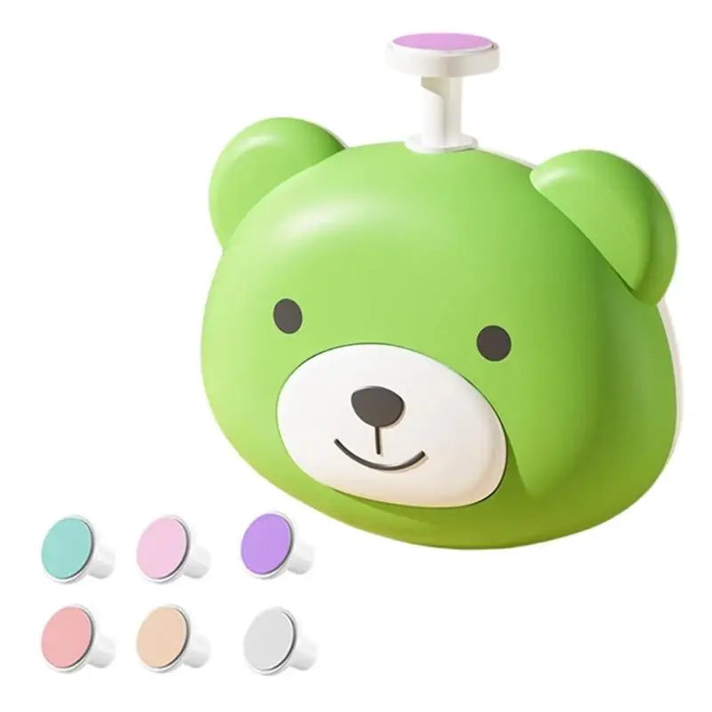 Electric Baby Nail Grinder – Safe, Quiet Filing + 6 Attachments