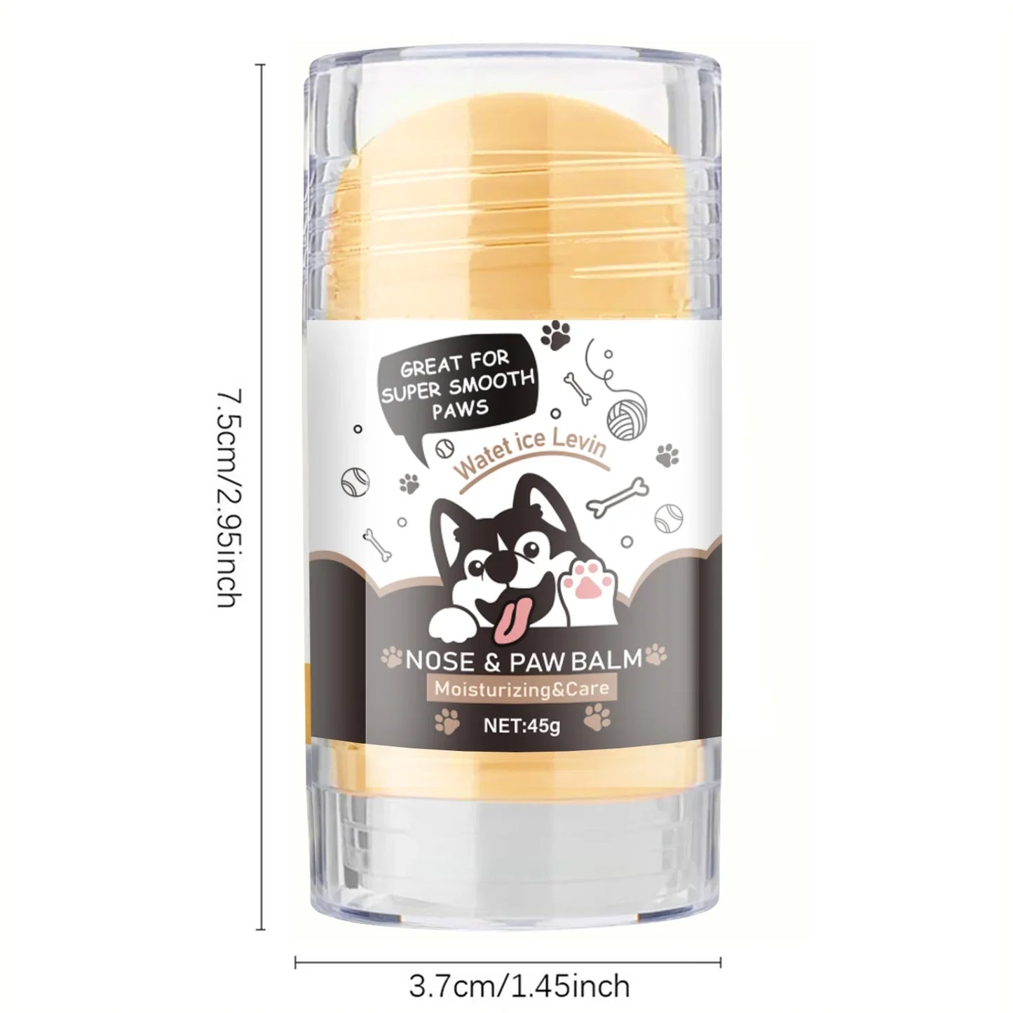 Dog Paw Balm & Snout Soother – Lick-Safe Moisturizing Stick