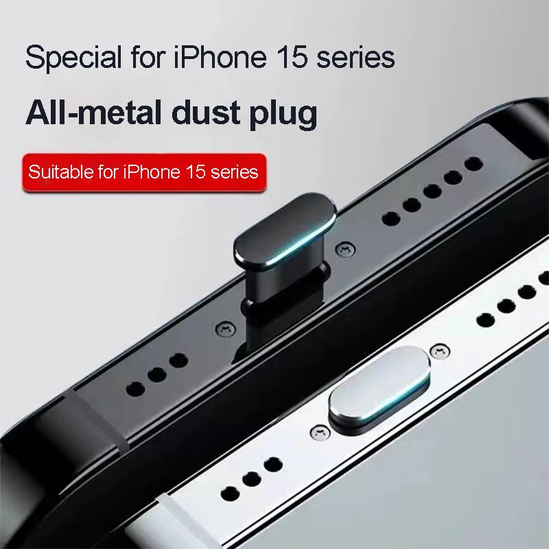 iPhone15 Pro Max Accessories iPhone Dust Plug For Mobile Phone Accessories Dust Cap For Mobile Usb Dust Plug Usb A iPhone15 Plus Peaceful Pleasures Health and Wellness