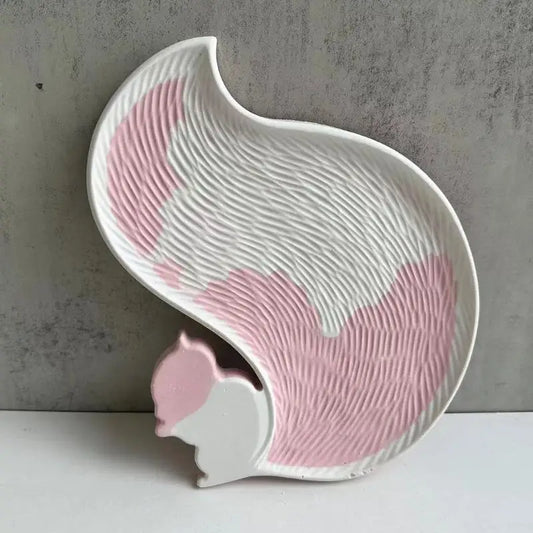 Large Squirrel Tray Silicone Mold DIY Resin Crystal Epoxy Crafts Peaceful Pleasures Health and Wellness