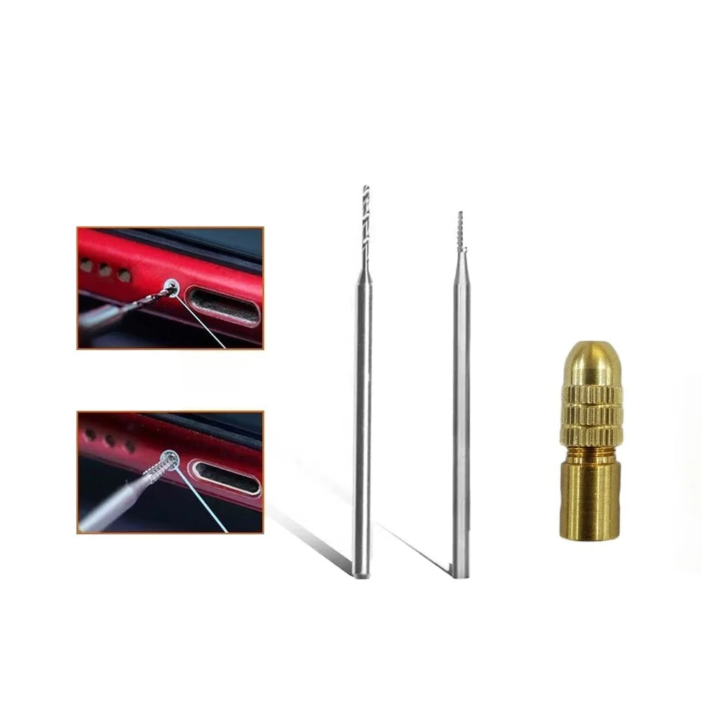 Carbide Drill Engineered Stripped Screw Removal Electronics Including