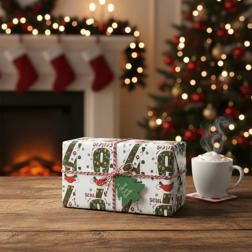 67 Meme Christmas Gift Wrap 90cm Long Roll 50cm Width Fun Holiday Party Present Wrapping Paper For Family Office Small Gift Shop Peaceful Pleasures Health and Wellness