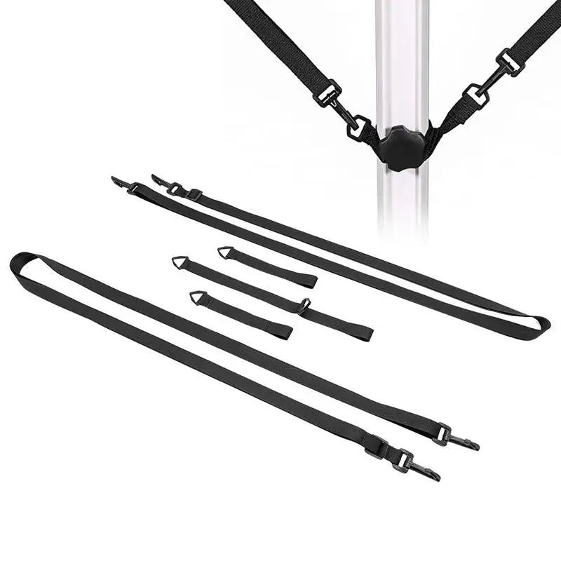 Fixed Strap For Large Outdoor Umbrella Wind Protection Band For Cantilever Umbrellas Weatherproof Adjustable Hooks Fixed Band Peaceful Pleasures Health and Wellness China Mainland