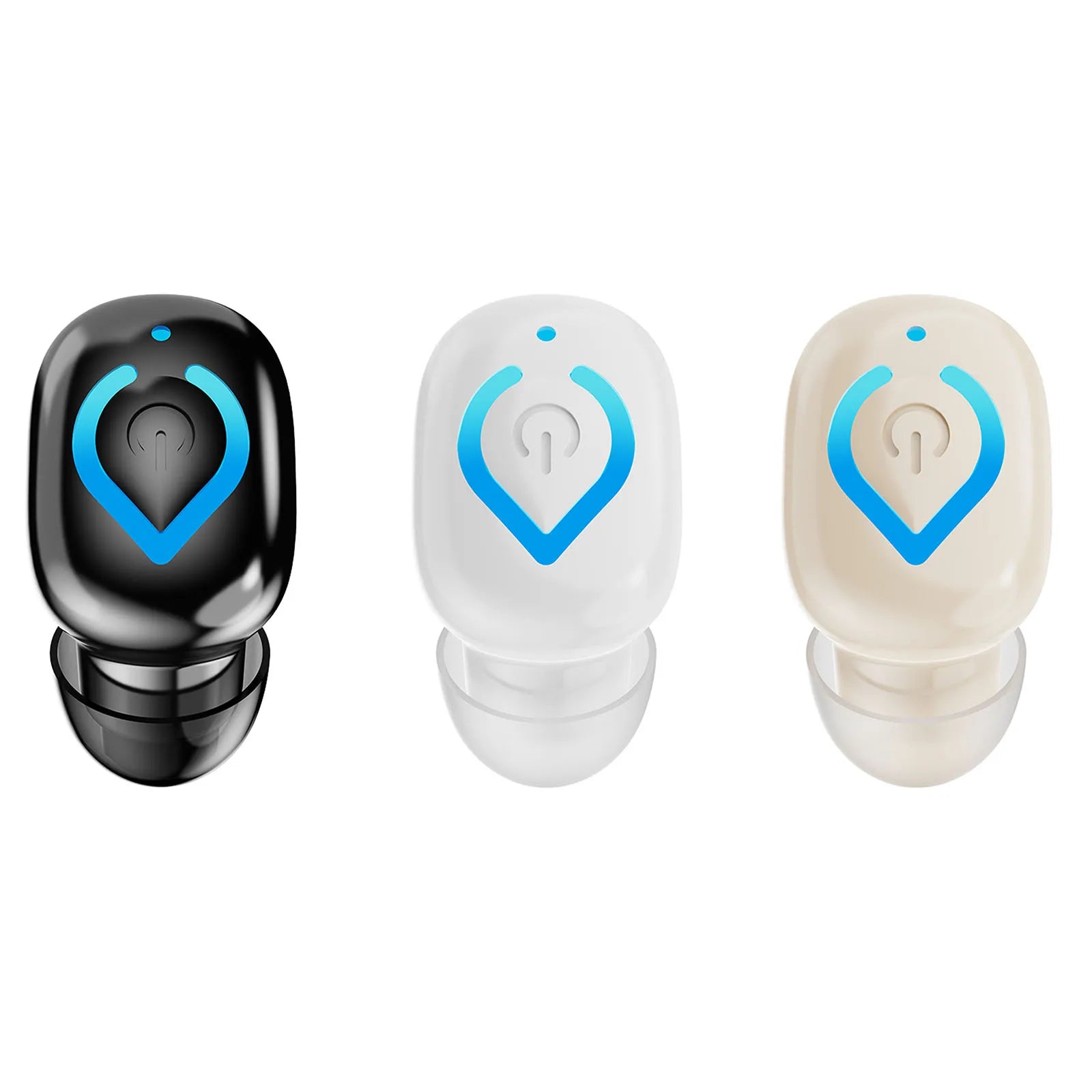 BT 6.1 Wireless Mini Single Earbud With Mic Invisible Earbuds Noise Canceling Earphones for Smart Phones PC TV Audiobook Peaceful Pleasures Health and Wellness