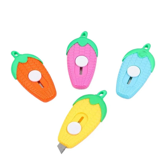 Kawaii Corn Mini Letter Opener & Box Cutter | Cute Stationery Letter Opener Peaceful Pleasures Health and Wellness