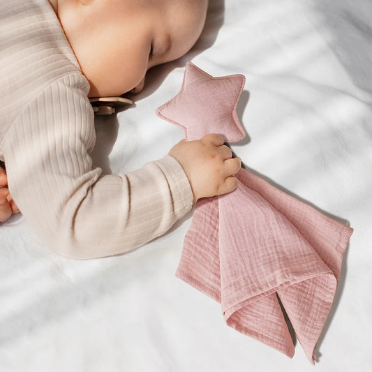 Star Soothing Towel Baby Pure Cotton Fashionable and Individualistic Small Blanket Baby Sleeping Companion Doll Saliva Towel New Peaceful Pleasures Health and Wellness