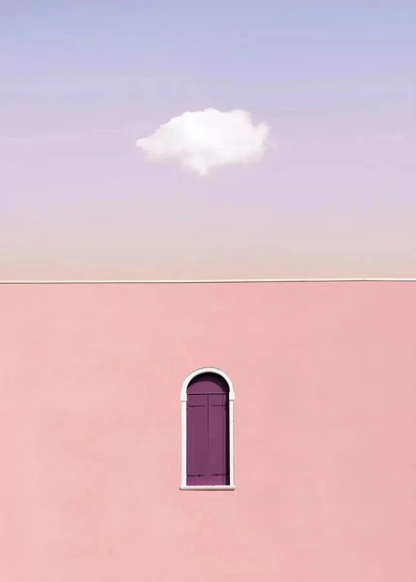 Dopamine Macaron Color Canvas Wall Art | Modern Minimalist Print