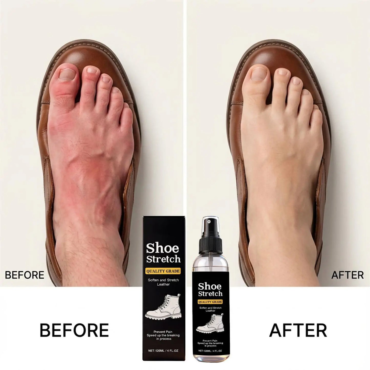 Shoe Stretcher Spray 120ml | Leather, Suede & Canvas Softener