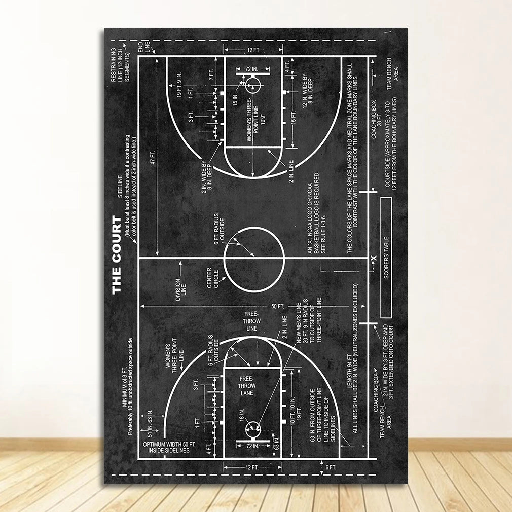 Painting Soccer Patent Poster Coach Gift Boys Room Decor Sports Wall Art Prints Picture Field Blueprint Canvas Peaceful Pleasures Health and Wellness 2203-02 30x40cm Unframed