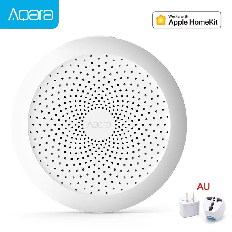 Aqara Gateway M1S Hub ZigBee For Xiaomi Smart Gateway 3 Wireless Connection Alarm System Monitor Remote Work With Mijia Homekit Peaceful Pleasures Health and Wellness Aqara M1S add AU China Mainland