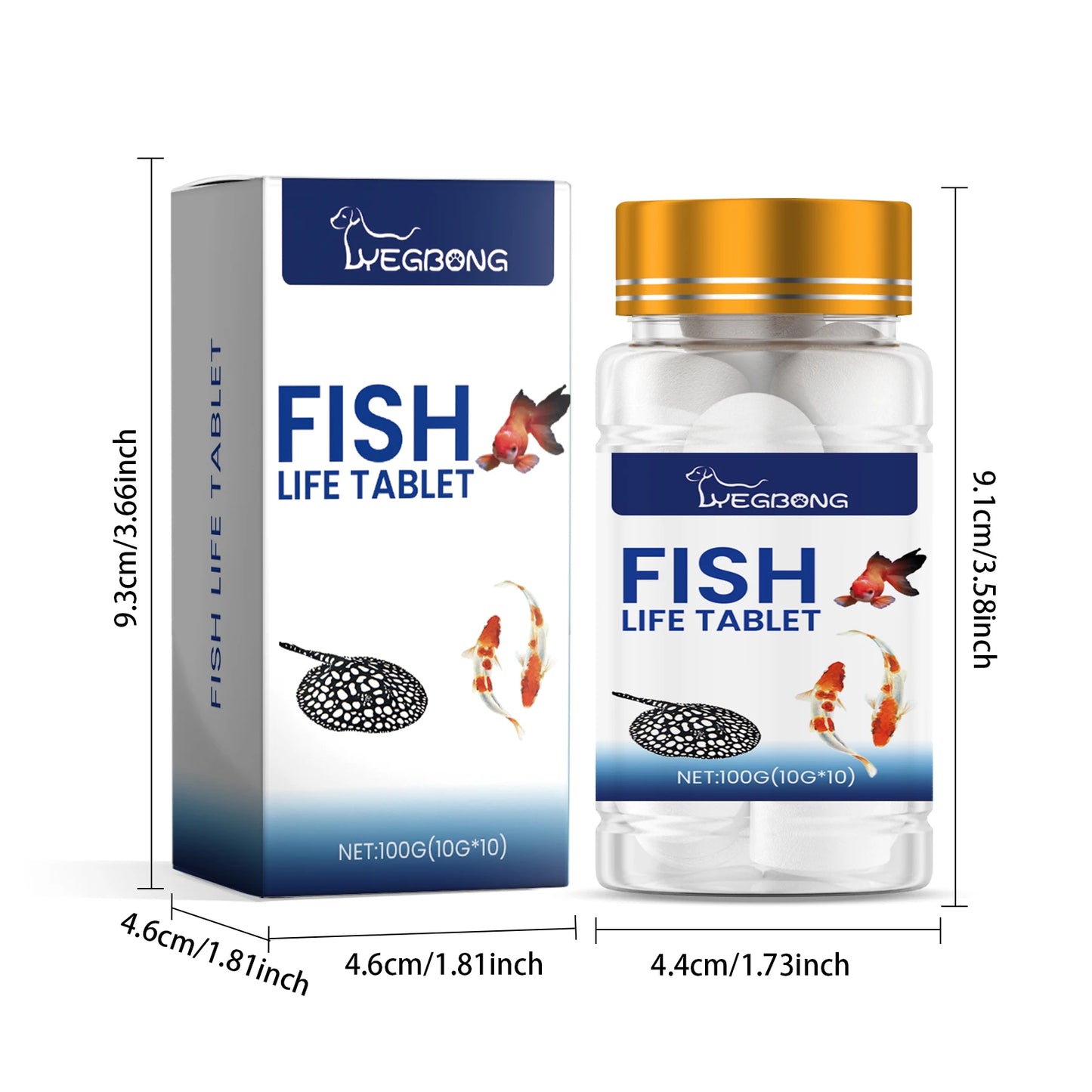Aquarium Salt Slices 100g | Fish Tank Water Conditioner