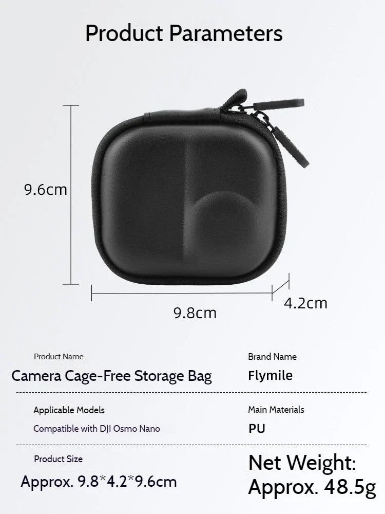 DJI Osmo Nano Metal Cage Kit – Selfie Stick & Adapter | Flymile
