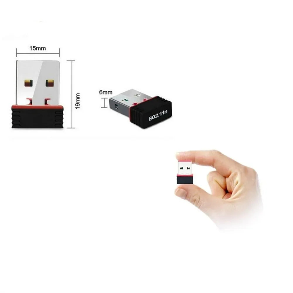 RTL8188 150Mbps USB WiFi Adapter – Raspberry Pi, PC & Laptop