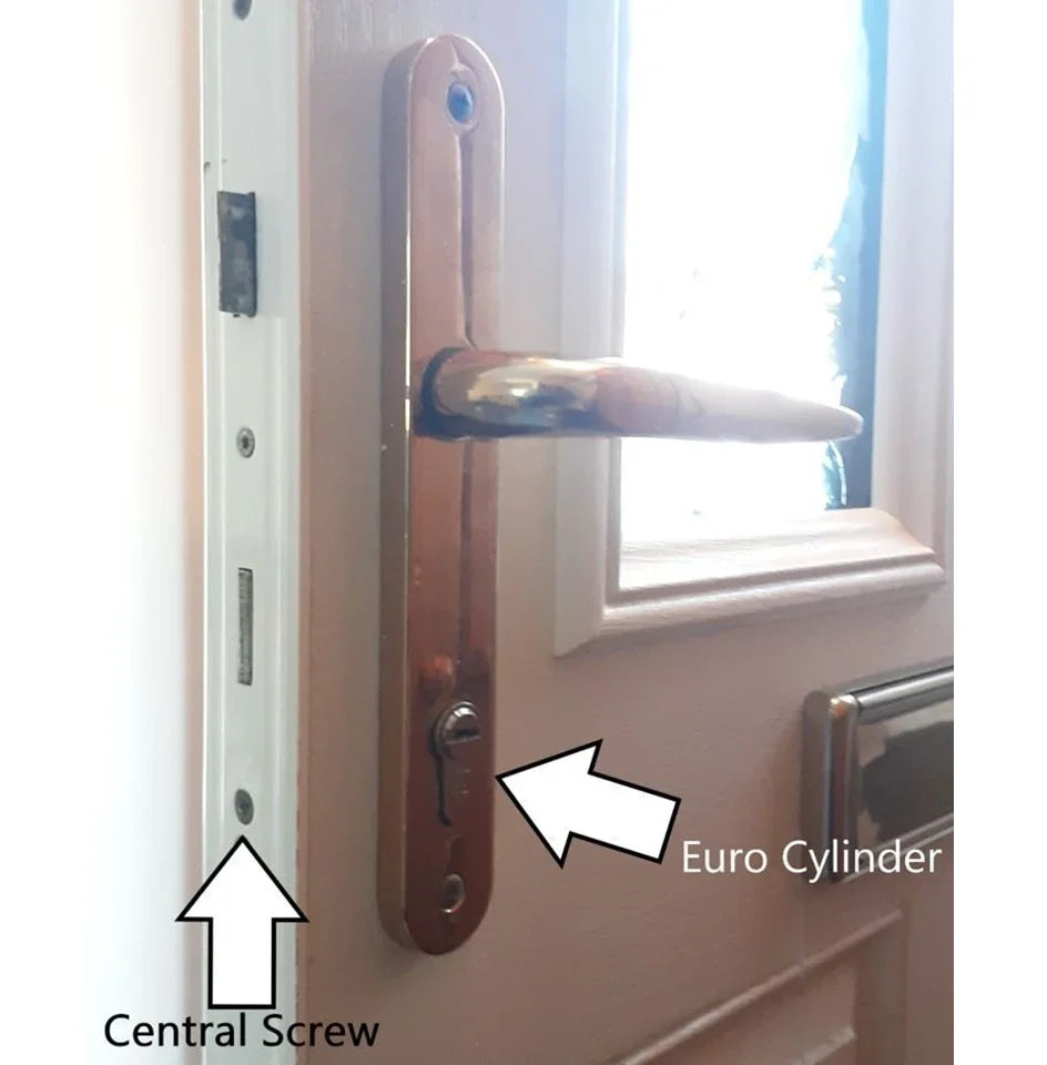 Euro Cylinder Barrel Door Lock | Key & Thumb Turn 70mm