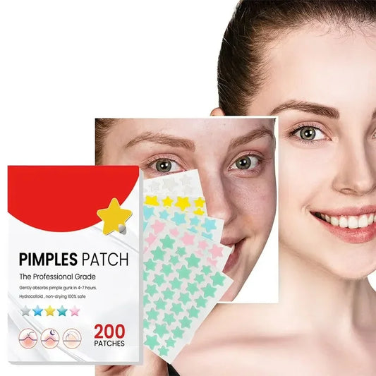 LGRAMER 200pc Acne Repair Patches – Fade Pimples & Blemishes Acne Pimple Patch Peaceful Pleasures Health and Wellness
