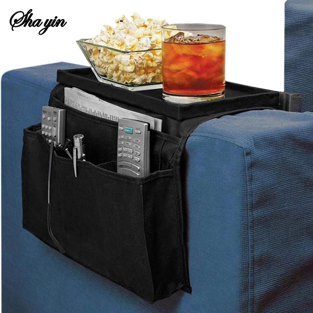 Sofa storage bag, sofa armrest storage hanging bag, remote control storage bag, home storage bag Peaceful Pleasures Health and Wellness