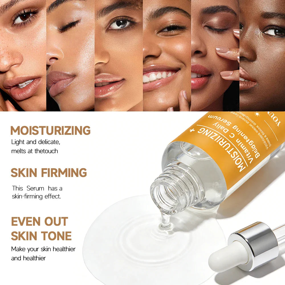 Vitamin C Serum & Moisturizer Set – Brighten & Hydrate Skin