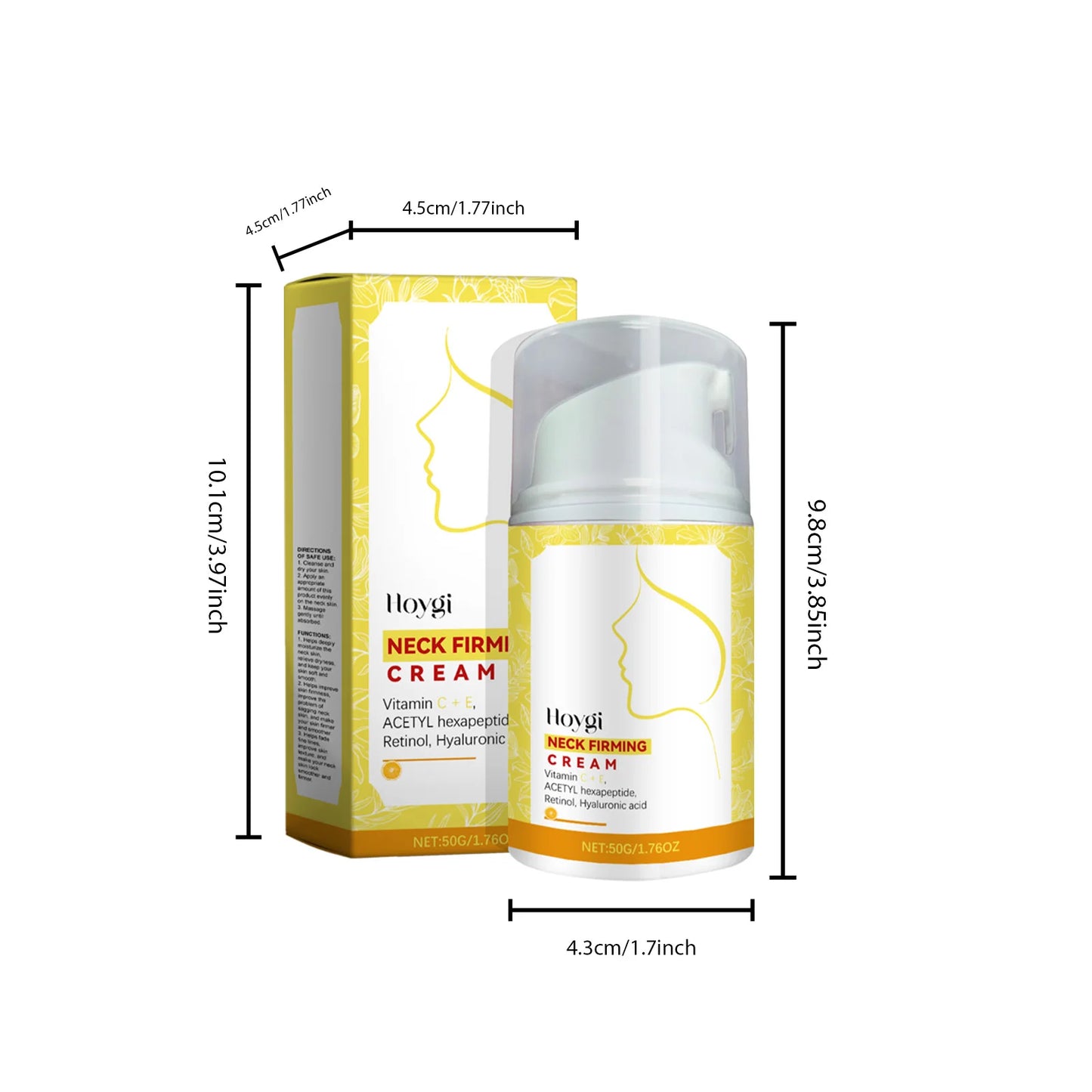 Retinol Neck Cream – Firming, Lifting & Fine Line Reducer