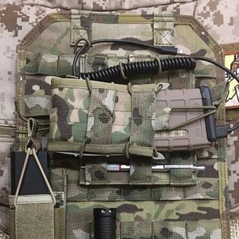 Tactical MOLLE Elastic Rope Straps 4pcs | 600D Nylon Gear Holder