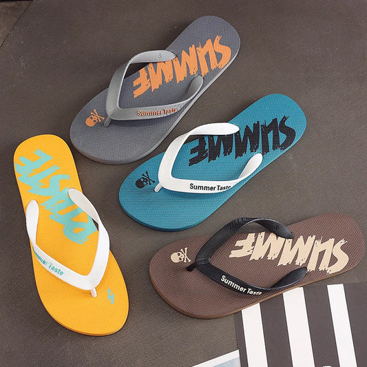 Men's Anti-Slip Flip Flops – Lightweight Summer Beach Sandals Flip Flop Sandals Peaceful Pleasures Health and Wellness